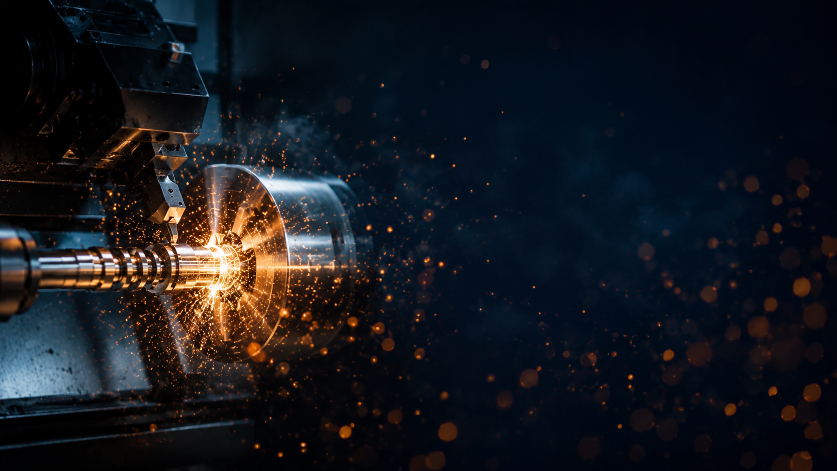 CNC ve metal üretim alanı